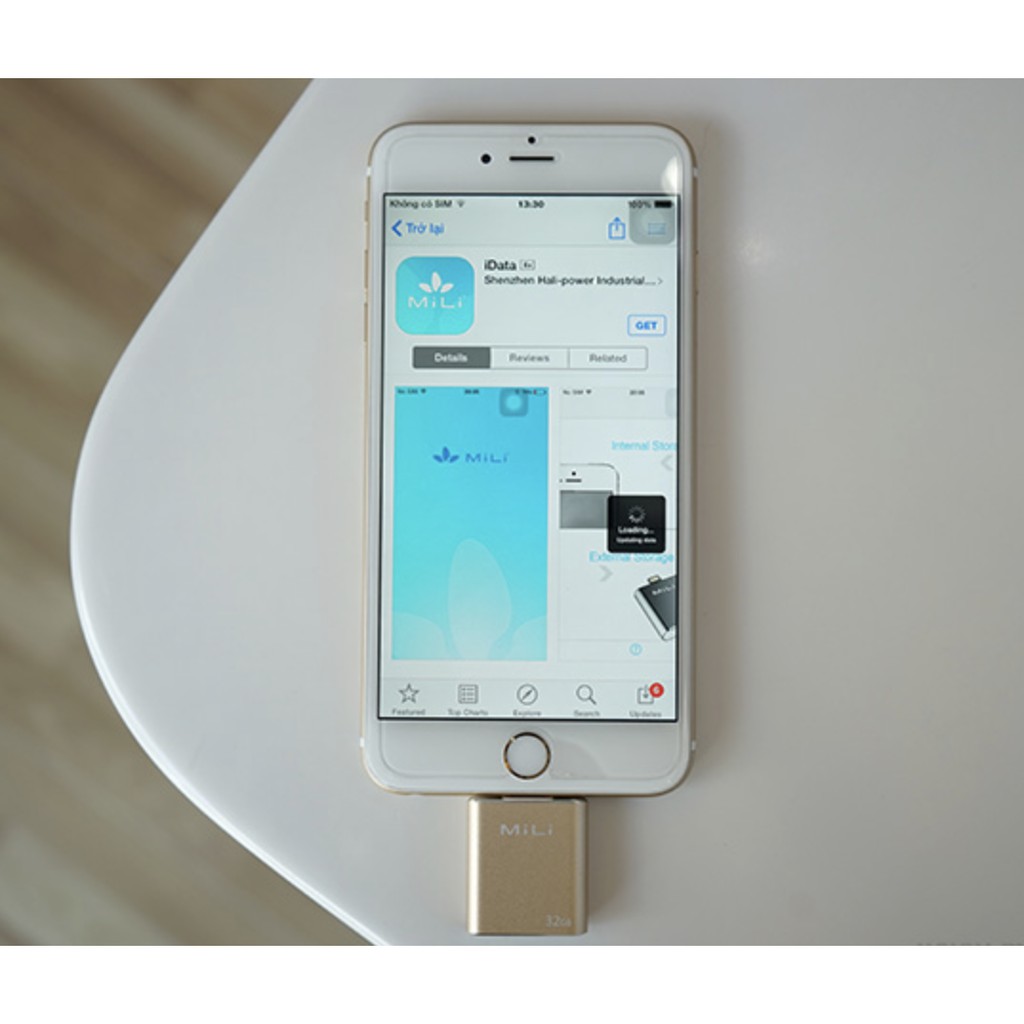 [THANH LÝ] Ổ cứng mở rộng MiLi iData Pro 32/64/128GB cho Điện Thoại - Máy Tính Bảng - HÀNG CHÍNH HÃNG | BigBuy360 - bigbuy360.vn