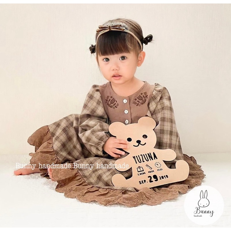 Bảng thông tin bé hình gấu