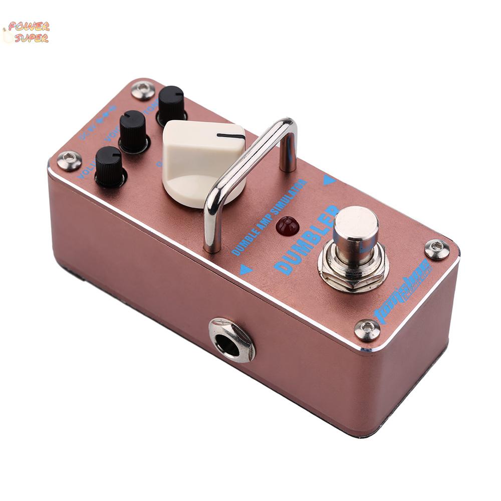 AROMA ADR-3 Dumbler Amp Simulator Mini Single Electric Guitar Effect Pedal with True Bypass