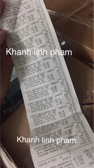 Nước tẩy trang Garnier nga 400ml | BigBuy360 - bigbuy360.vn