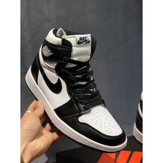 JORDAN 1 HIGH BLACK WHITE