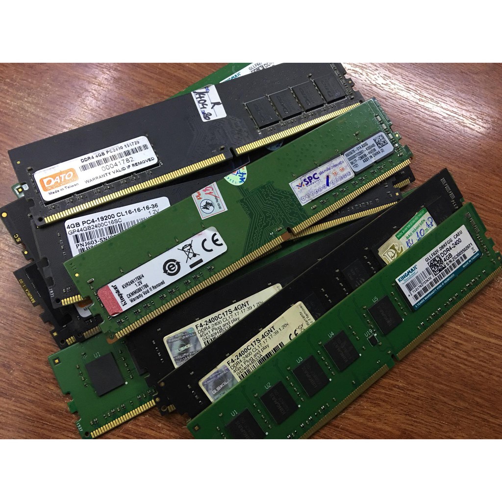 Ram 4G DDR4/2400 Kingmax và các loại không tản nhiệt | WebRaoVat - webraovat.net.vn