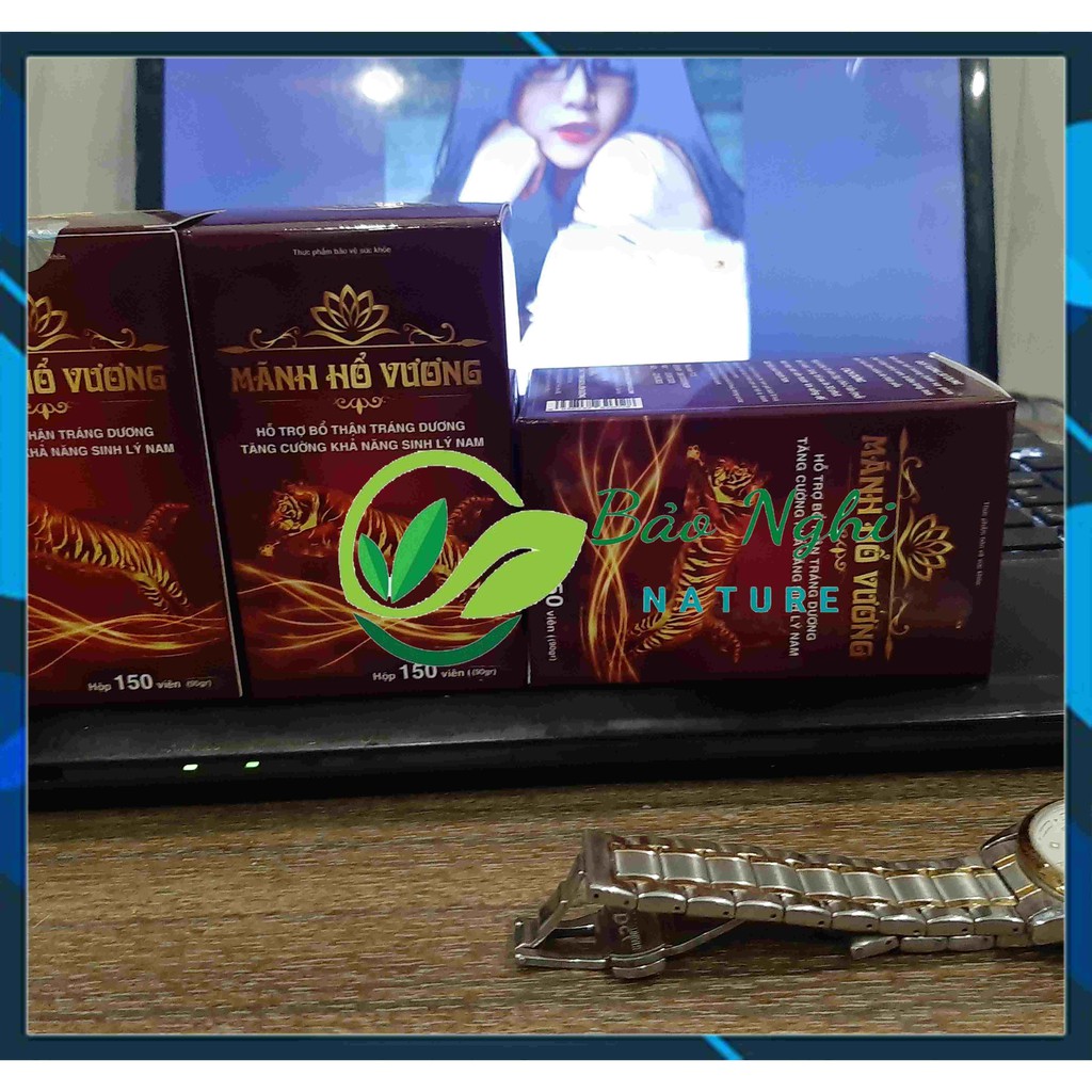 VIÊN SINH LÝ MÃNH HỔ VƯƠNG - Tăng Phong Độ Làm Chủ Cuộc Yêu Đam Mê Hừng Hực Như Mãnh Thú - CHÍNH HÃNG HỘP 150V [CHE TÊN] | BigBuy360 - bigbuy360.vn