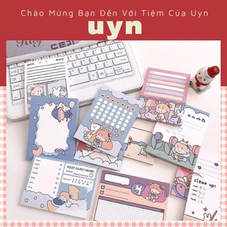 Giấy Nhớ Hoạt Hình Cute - Giấy Note