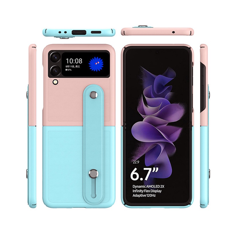 Ốp Điện Thoại Chống Sốc Có Dây Đeo Cho Samsung Galaxy Z Flip3 / Samsung Flip3