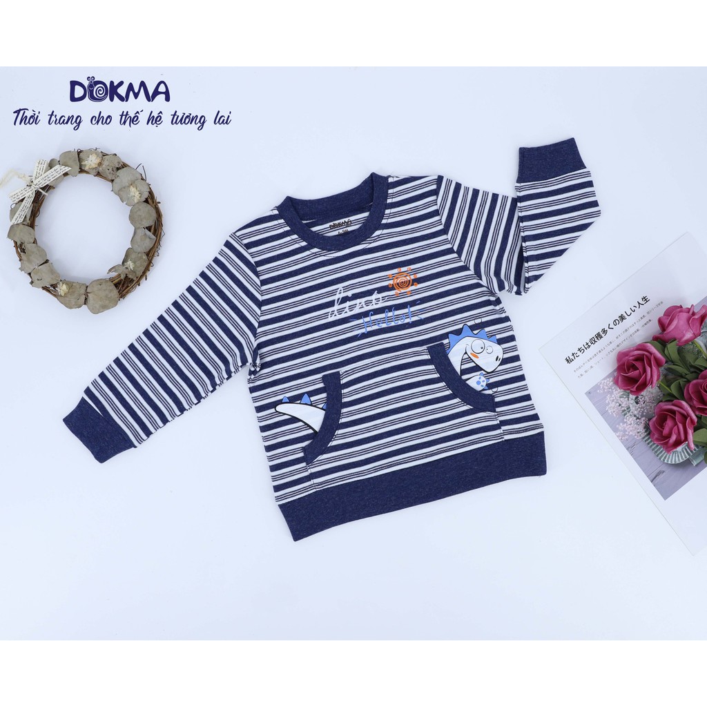 DMA192 Áo cổ tròn dài tay Dokma (9-24m)