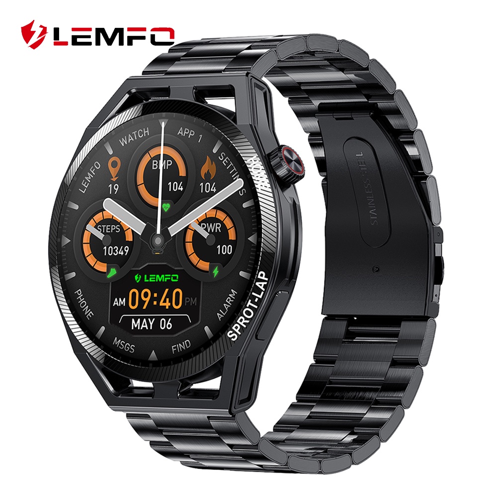 Đồng Hồ Thông Minh LEMFO LF31 NFC 2022 Bluetooth IP68 Chống Thấm Nước 360 HD 3D 14 Ngày Cho Android IOS