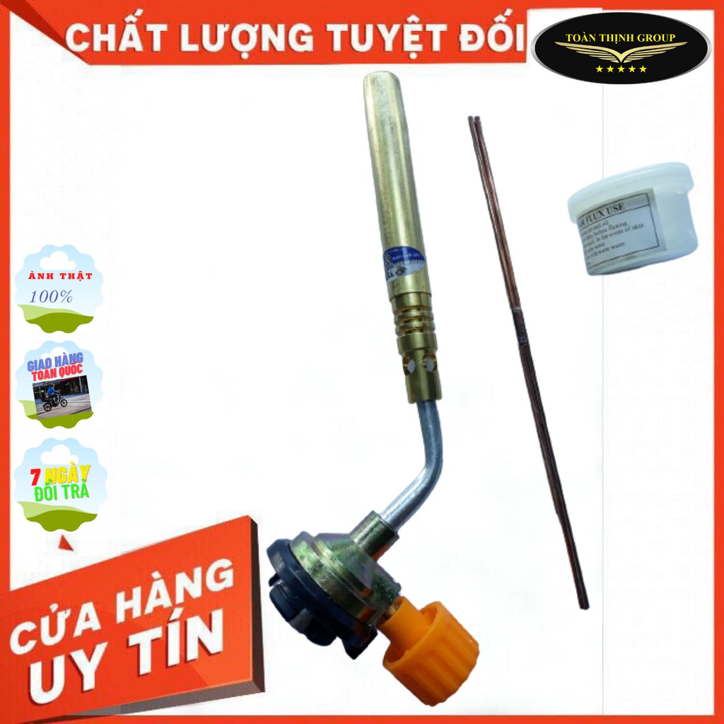 Đèn Khò Gas Mini Đa Năng - Đầu Khò Hàn Gắn Bình Gas Mini Hàn Ống Đồng - Hợp Kim Cao Cấp - Đa Chức Năng