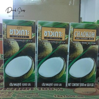 Nước Cốt Dừa Thái CHAOKOH 1 Lít