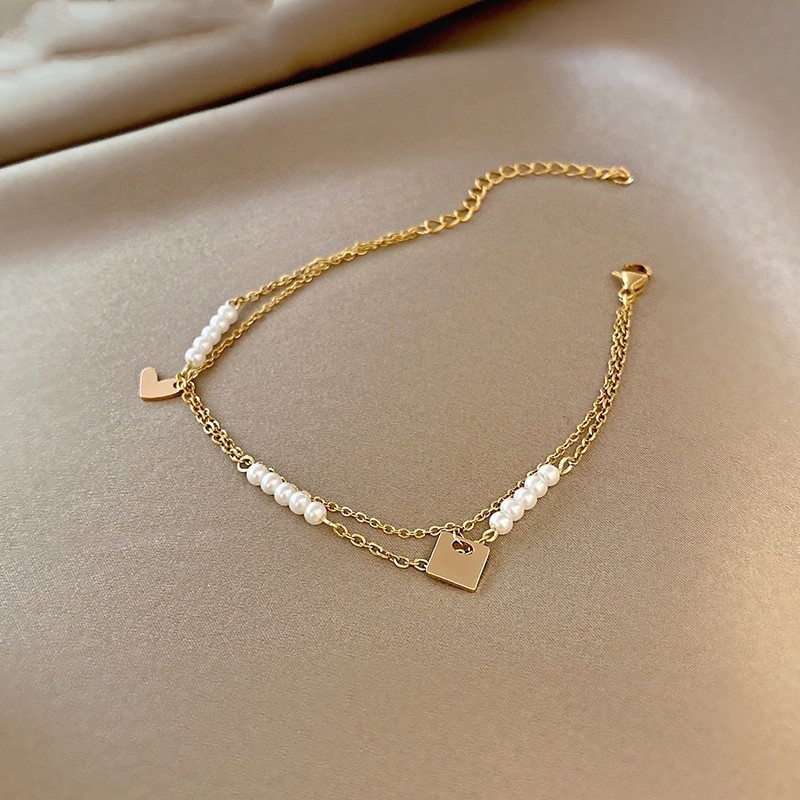 Vòng đeo tay thời trang mới của Hàn Quốc dành cho phụ nữ Vòng tay vàng có thể điều chỉnh tinh tế với kim cương Trang sức phụ kiện quà tặng