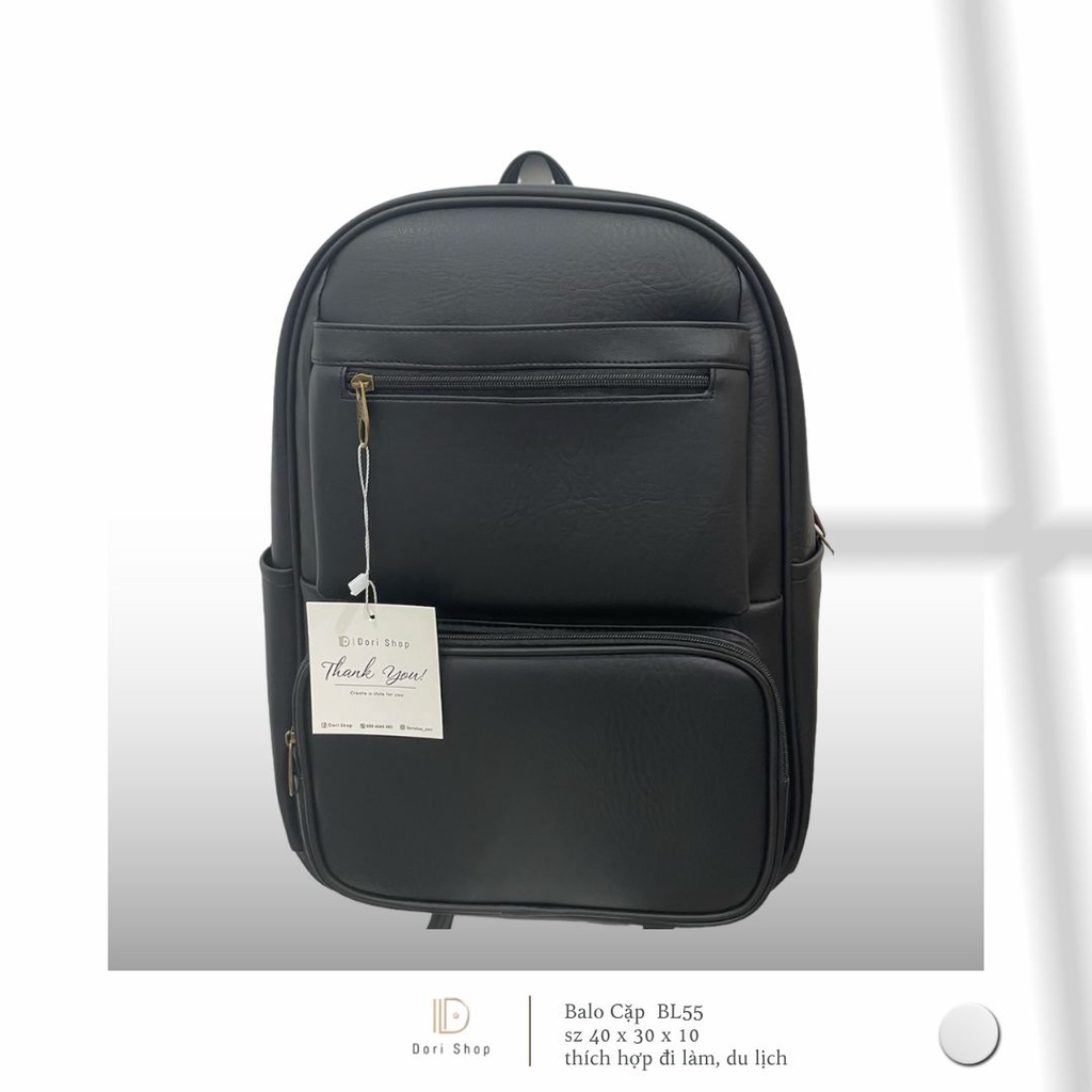 BALO DA CAO CẤP , BA LÔ DU LỊCH CÓ NGĂN ĐỂ LAPTOP DORI SHOP | BL55