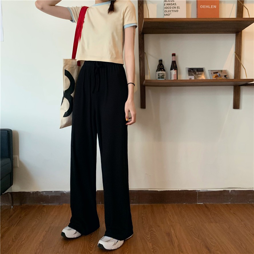Quần Ống Rộng Lưng Cao Thời Trang Cho Nữ | BigBuy360 - bigbuy360.vn