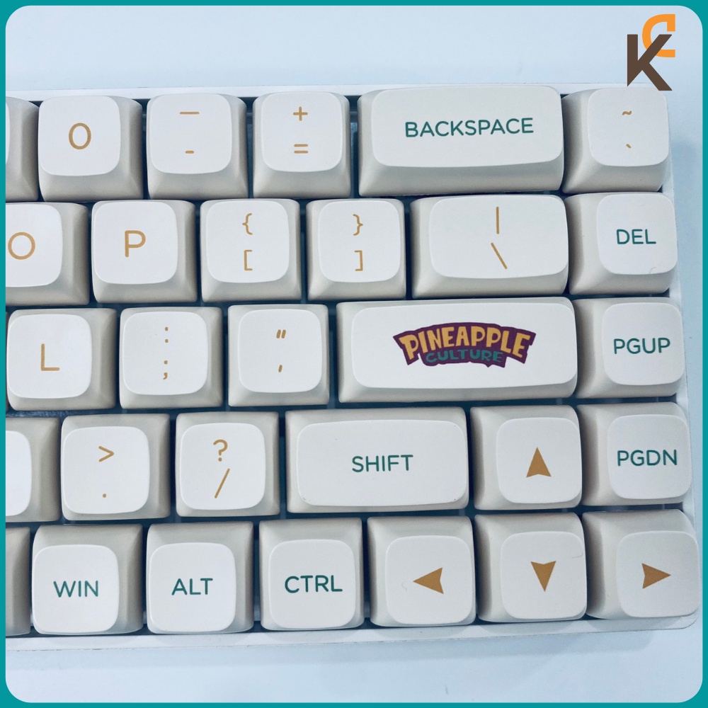 Nút Keycap Pineapple - Keycap Dứa XDA PBT Dành Cho Bàn Phím Cơ