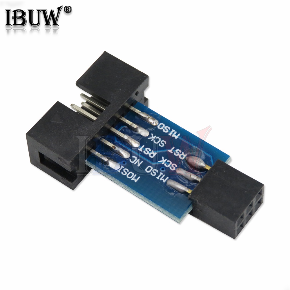 1 Bảng Mạch Chuyển Đổi 10 Pin Sang 6 Pin Cho AVRISP MKII USBASP STK500