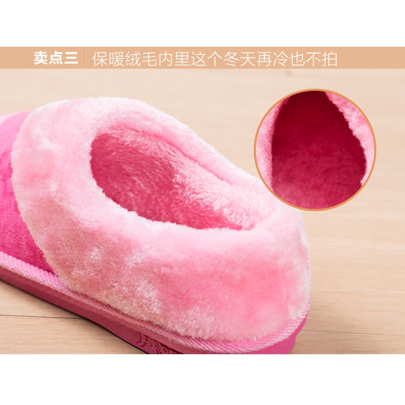 Dép Cotton Đi Trong Nhà Đế Dày Phối Màu Cầu Vồng Xinh Xắn Cho Cặp Đôi | BigBuy360 - bigbuy360.vn