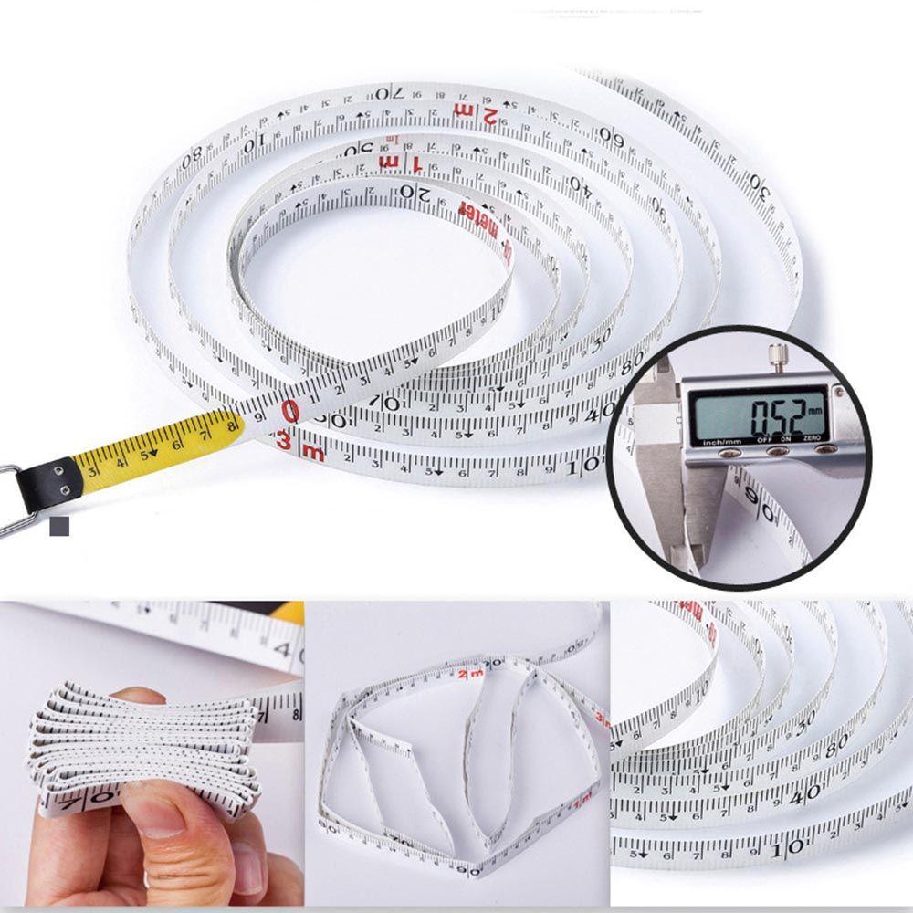 ZAIJIE24 Thước Dây Nhựa Đo Khung Ảnh Di Động Tiện Dụng