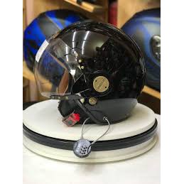 MŨ BẢO HIỂM 3/4 BULLDOG POM [TẶNG KÈM KHÓA SỐ ĐA NĂNG]_Phuotarmor