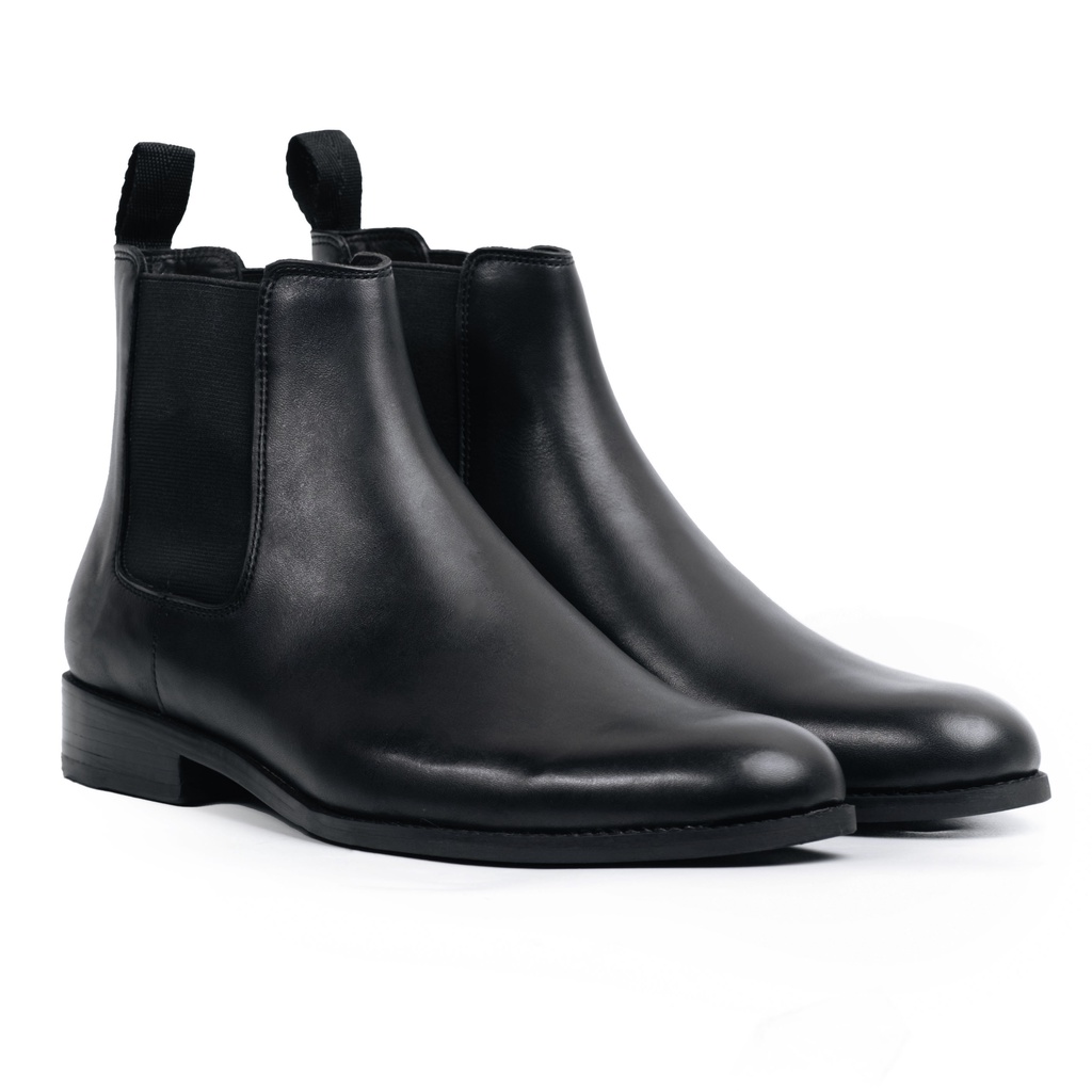 Giày Tây Cao Cấp CLASSY CHELSEA BOOTS - BO14 - Da Bò Ý Lót Trong Da Bò Mộc - Thương hiệu Be Classy