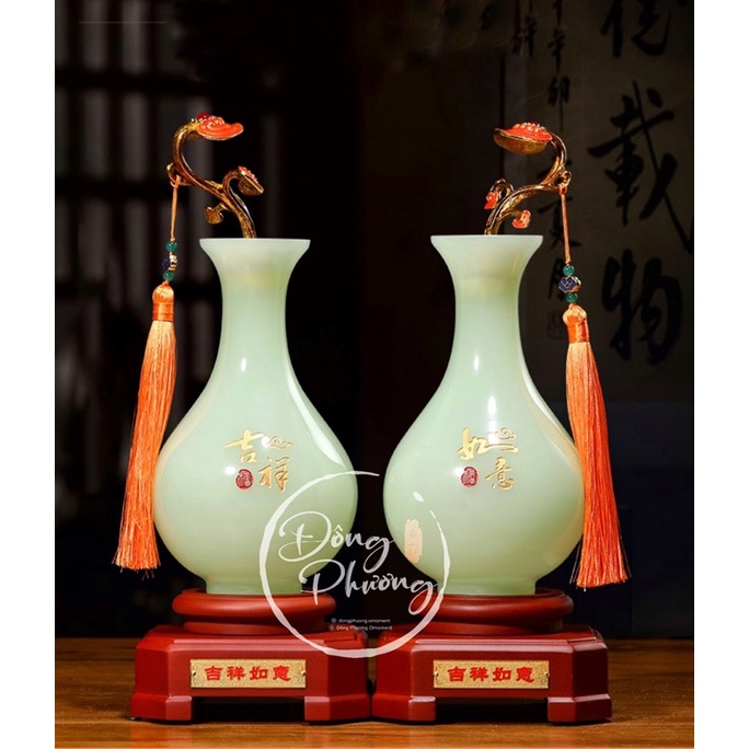 Hồ lô phong thuỷ - gậy như ý hút tài lộc, lộc bình may mắn chiêu tài, vật phẩm phong thuỷ cầu tài may mắn