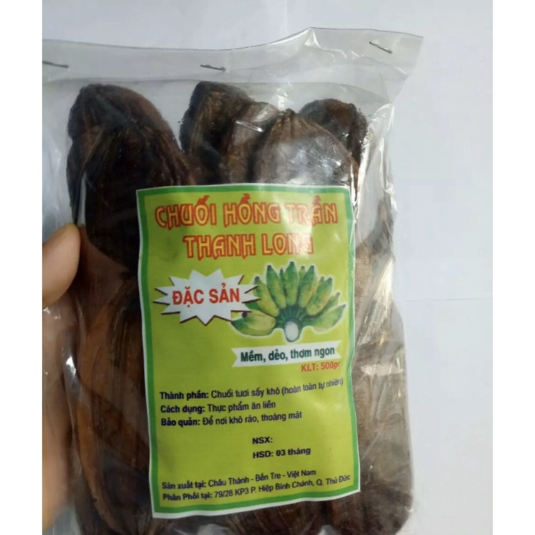 Chuối sấy dẻo hồng trần 1kg