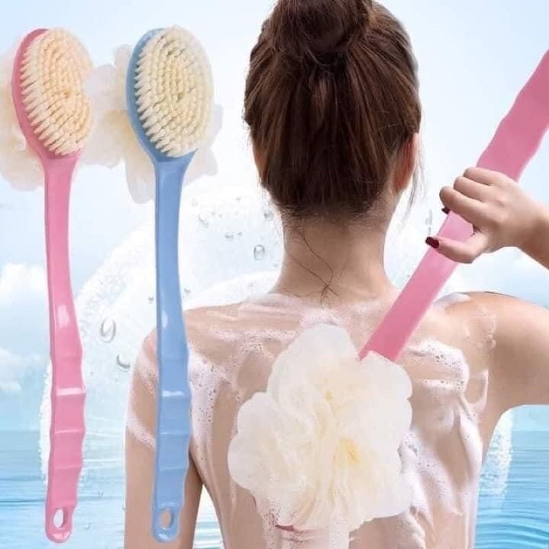 Cọ tắm 2 đầu tiện lợi