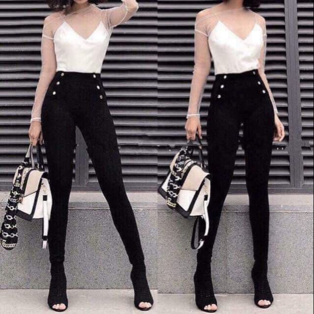 Quần TREGGING 6 cúc cao cấp