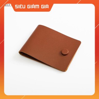 (Sale Off) Ví Sen Nam da bò tặng kèm 1 móc khóa Inox
