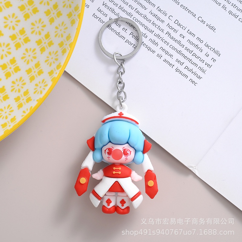 Móc khóa công chúa hề dễ thương