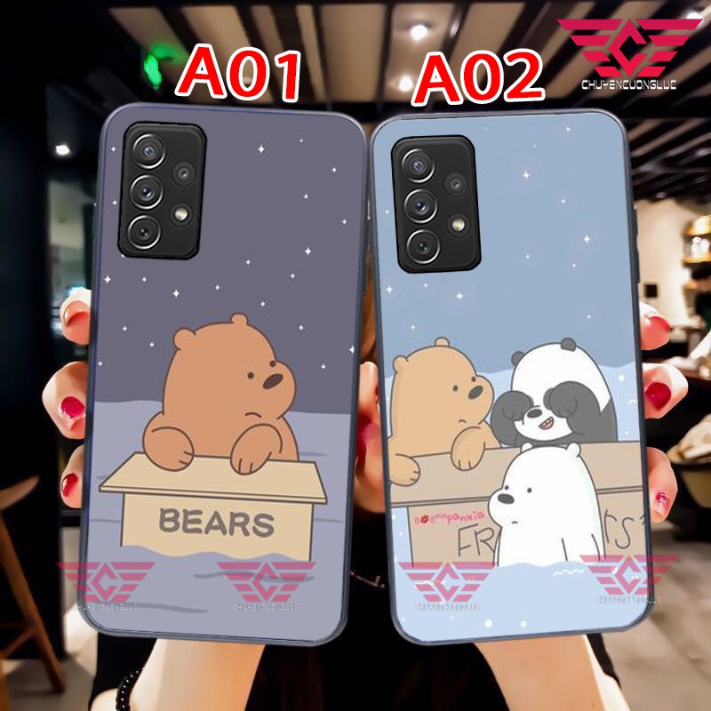 Ốp lưng SAMSUNG A22/ A03S/ A12/ A32/ A52/ A72 - GẤU DỄ THƯƠNG