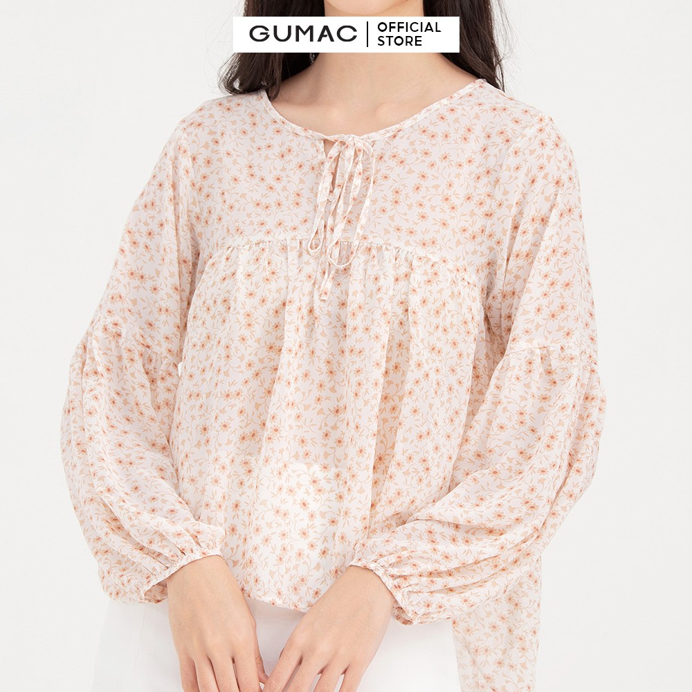 Chân váy nữ dáng chữ A xẻ đùi GUMAC màu trắng có quần trong VB5130 | BigBuy360 - bigbuy360.vn