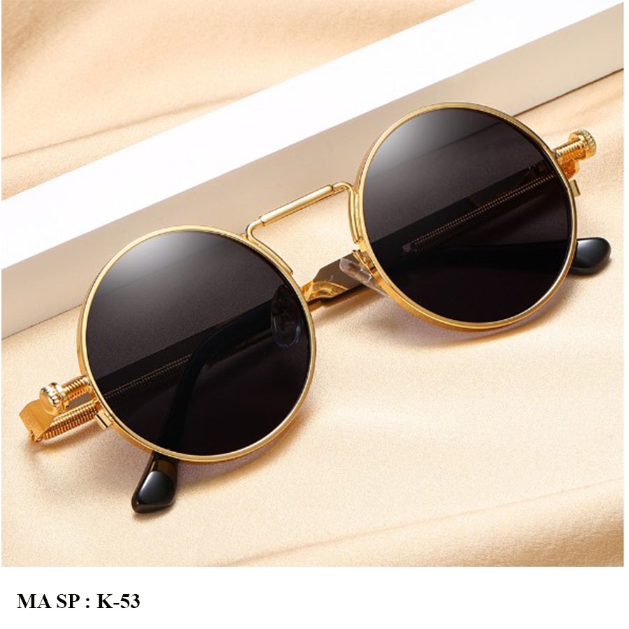 Kính Mắt Nam Nữ Đẹp 🔴FREESHIP🔴 - Mắt Kính Tròn Nam Nữ Cao Cấp