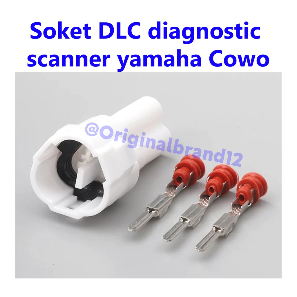 1 Bộ Ổ Cắm Chẩn Đoán Lỗi Xe Yamaha 3 Pin Dlc