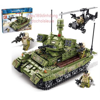 Xếp hình kiểu Lego SEMBO 105712