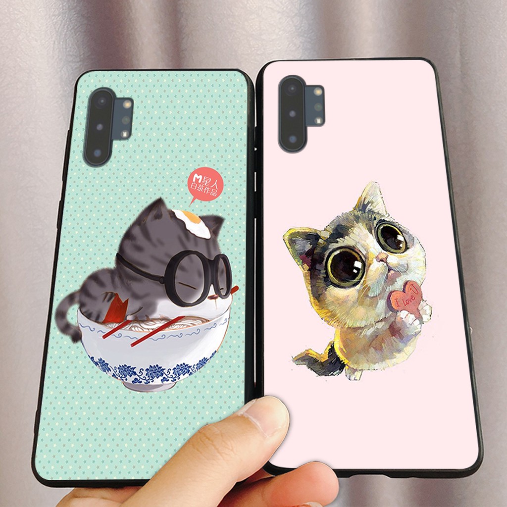 ỐP LƯNG ĐIỆN THOẠI SAMSUNG NOTE 10 PLUS IN HÌNH SIÊU CUTE HỢP MỌI LỨA TUỔI