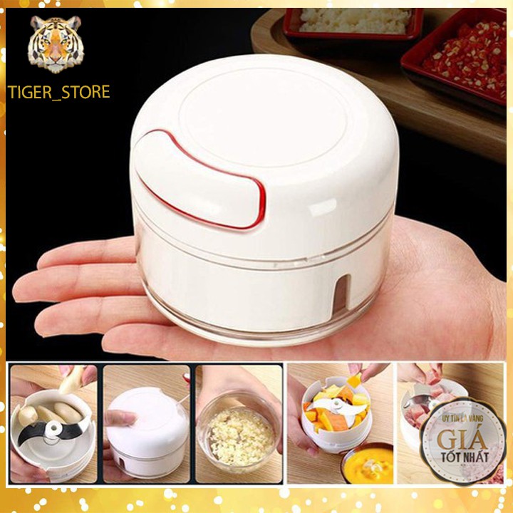 Dụng cụ xay tỏi ớt cầm tay đa năng tiện dụng