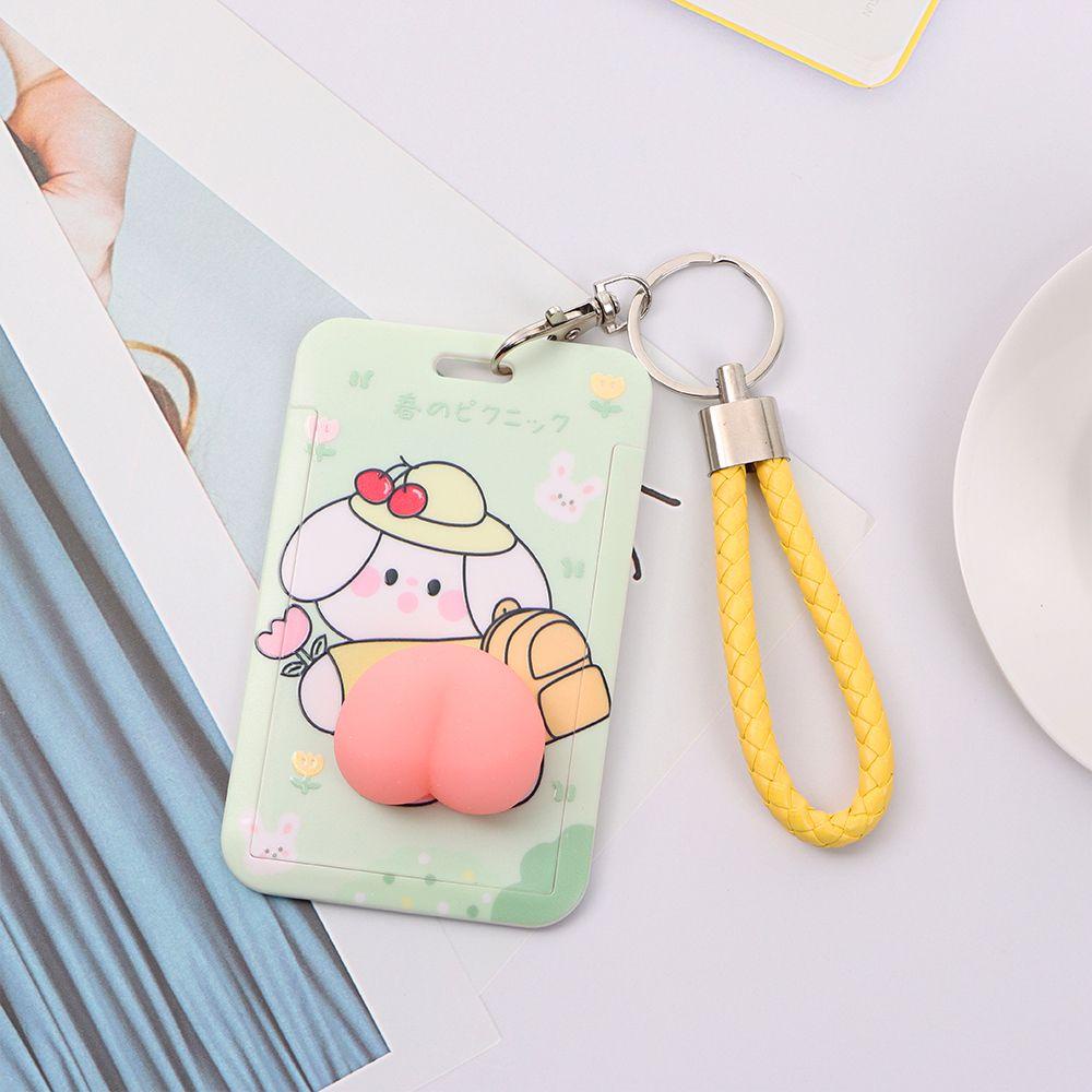 Vỏ Bọc Bảo Vệ Thẻ Truy Cập Có Dây Đeo Kiểu Hoạt Hình Sáng Tạo MIHAN1