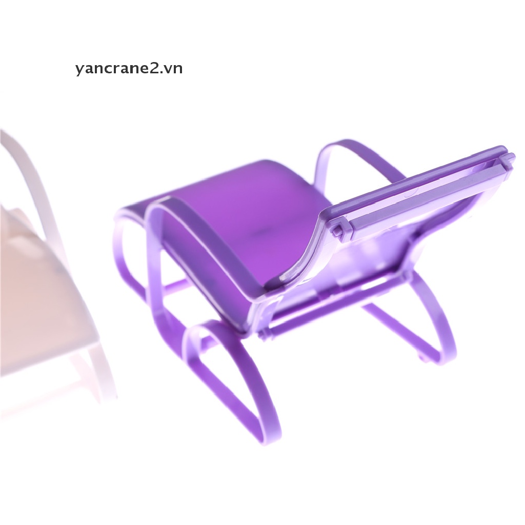 Mô Hình Ghế Bãi Biển Mini Thời Trang Cho Nhà Búp Bê 1 Phụ Kiện Nội Thất Mini Trang Trí Nhà Búp Bê