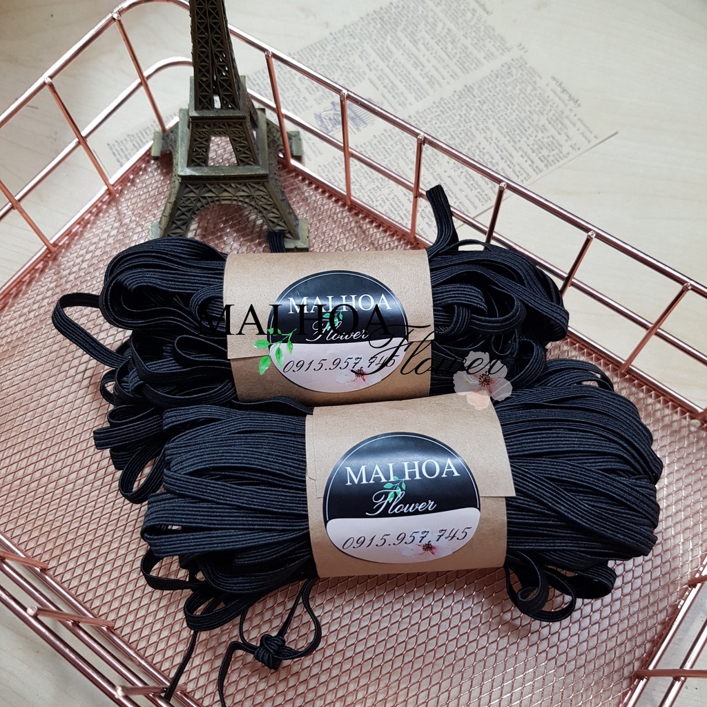 20 mét dây thun quần 0.5cm chun may quần áo sợi đanh dai co giãn tốt Maihoaflower