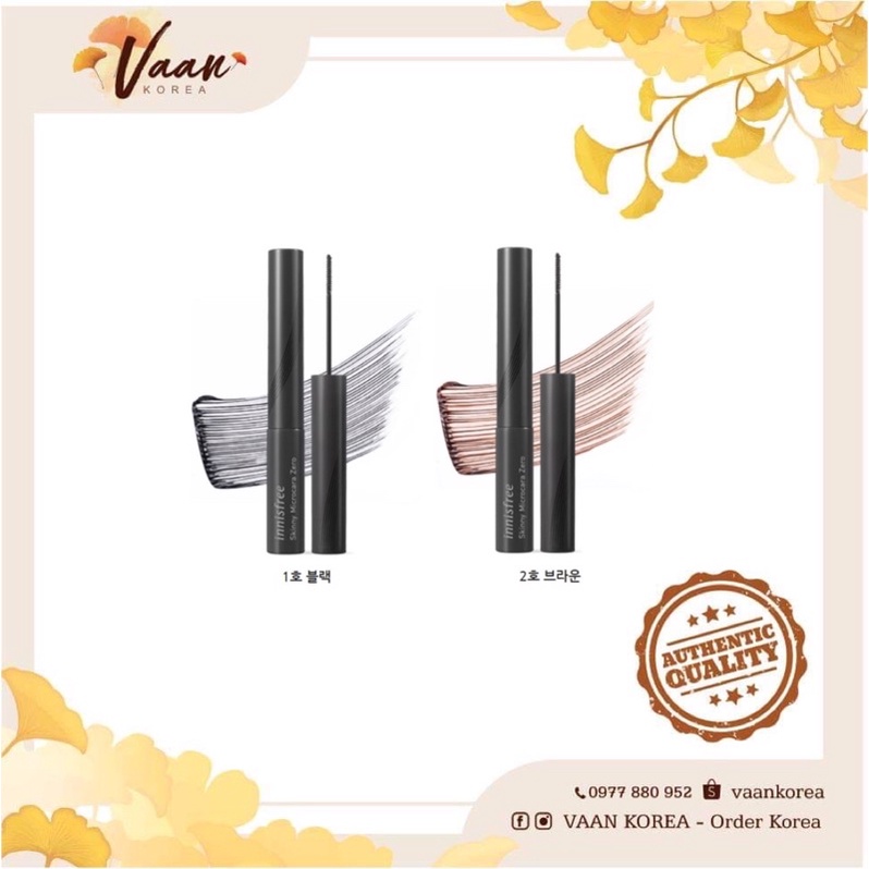 Mascara Innisfree Skinny Microcara Zero