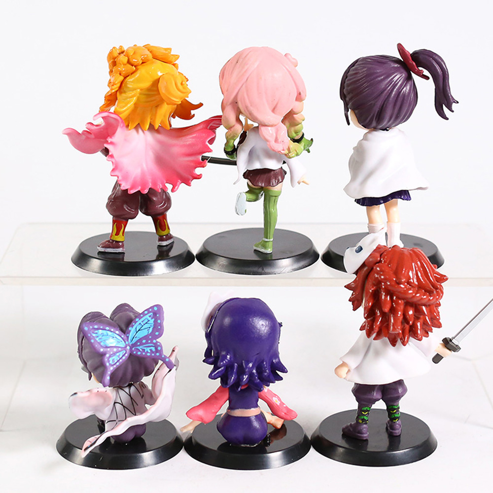 Set 6 Mô Hình Đồ Chơi Nhân Vật Trong Phim Hoạt Hình Nhật Bản