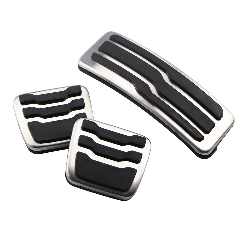 Miếng Dán Bàn Đạp Phanh Bằng Thép Không Gỉ Cho Ford Everest Endeavour Raider Ranger 2016-2021