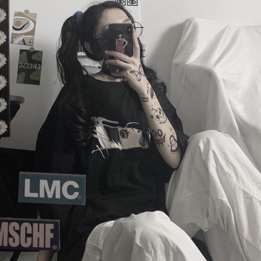 Áo thun tay lỡ 194SHOP Unisex vải coton dày dặn, co dãn, form rộng - LMC