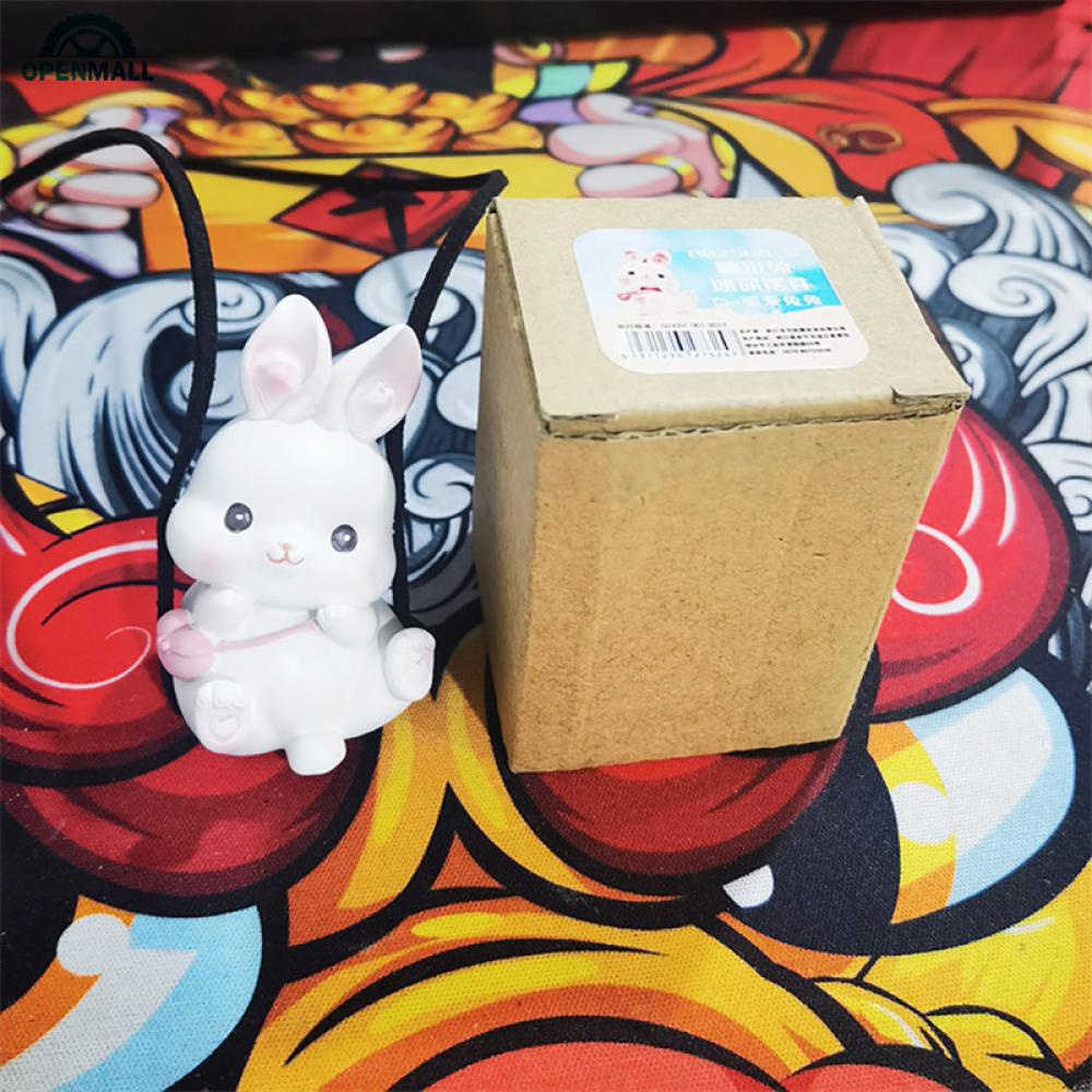 Mô Hình Thỏ Nhựa Dễ Thương Treo Trang Trí Xe Ô Tô