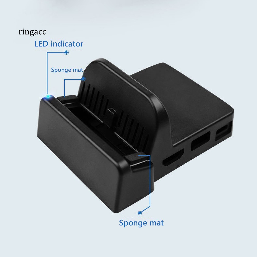 Đế sạc kiêm đế tản nhiệt cho tay cầm điều khiển chơi game NS Switch thiết kế dễ mang theo DIY
