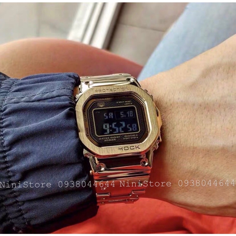 Đồng hồ thời trang 5000 mặt vuông cá tính trẻ trung dành cho nam