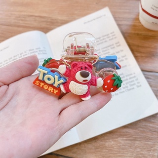 Kẹp gấu dâu Lot-so Toy_Story trendy dễ thương cho bạn gái- kẹp cua gấu dâu- kẹp càng cua