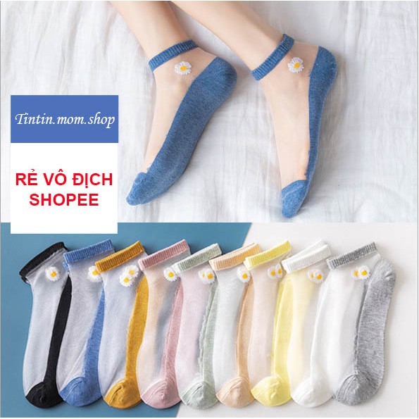 [GIÁ SỈ] Tất lưới/ vớ lưới hoa cúc