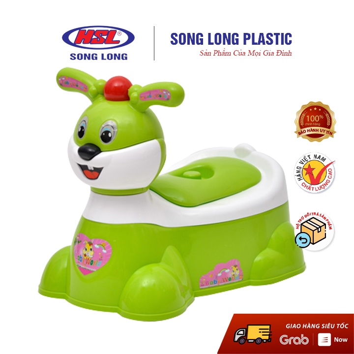 Bô trẻ em hình chú thỏ phát nhạc - 2309-Song Long Plastic