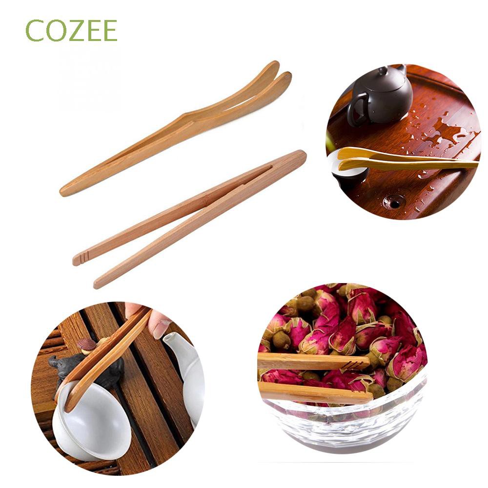 Kẹp gắp trà bằng tre tự nhiên loại cong/thẳng