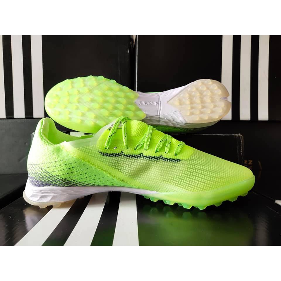 Giày đá bóng sân cỏ nhân tạo Adidas XGhosted.1 TF(Xanh Chuối)